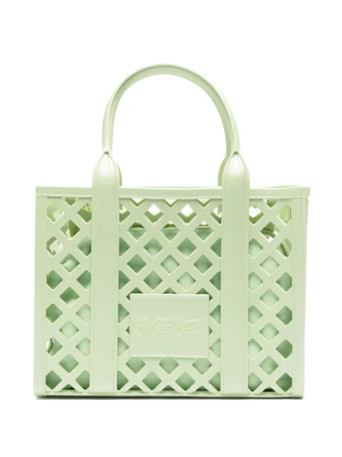 Marc Ellis tote Flat Plot con parche del logo