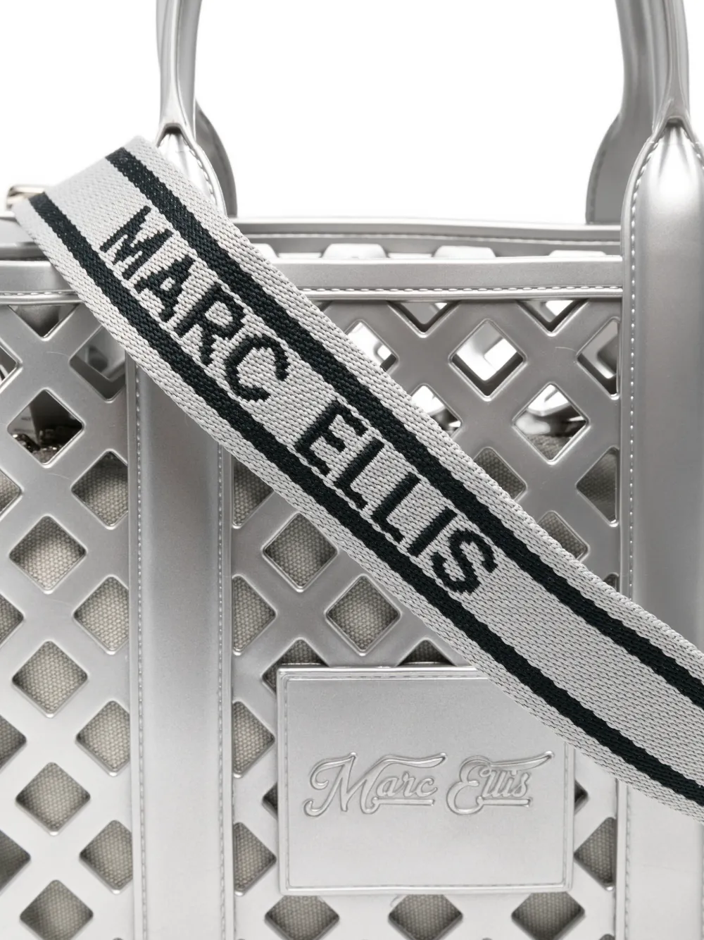 Marc Ellis Flat Plot shopper Zilver