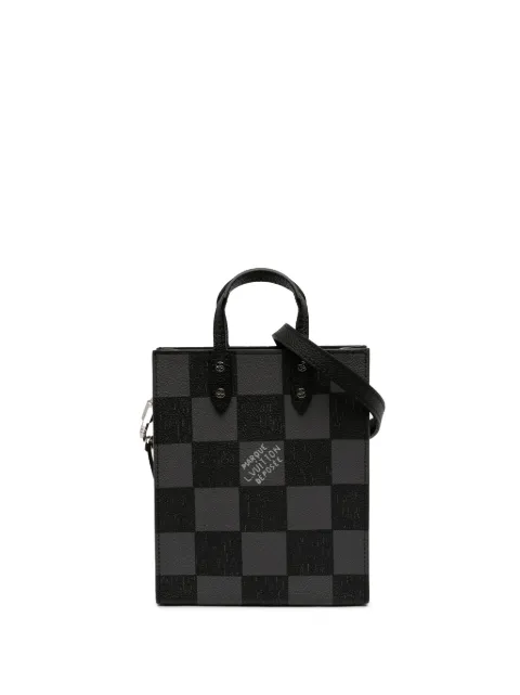 Louis Vuitton Pre-Owned 2021-2026 Damier Checkerboard Sac Plat XS satchel