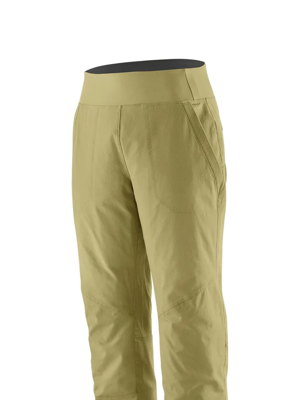 Patagonia Broek met elastische tailleband en vlakken Groen
