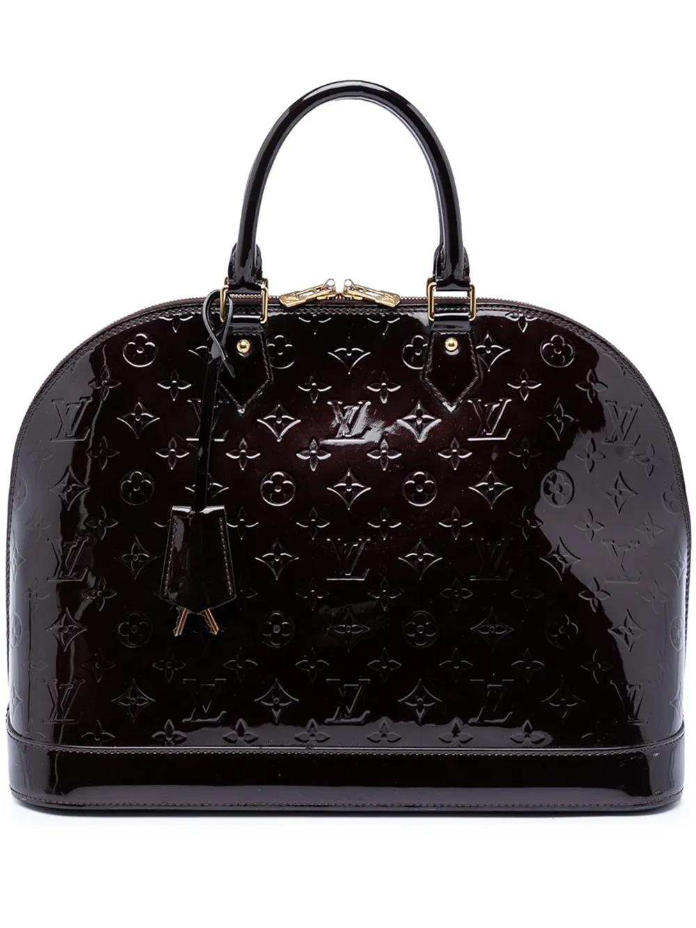 Louis Vuitton Pre-Owned 2009 Monogram Vernis Alma GM handbag - Viola