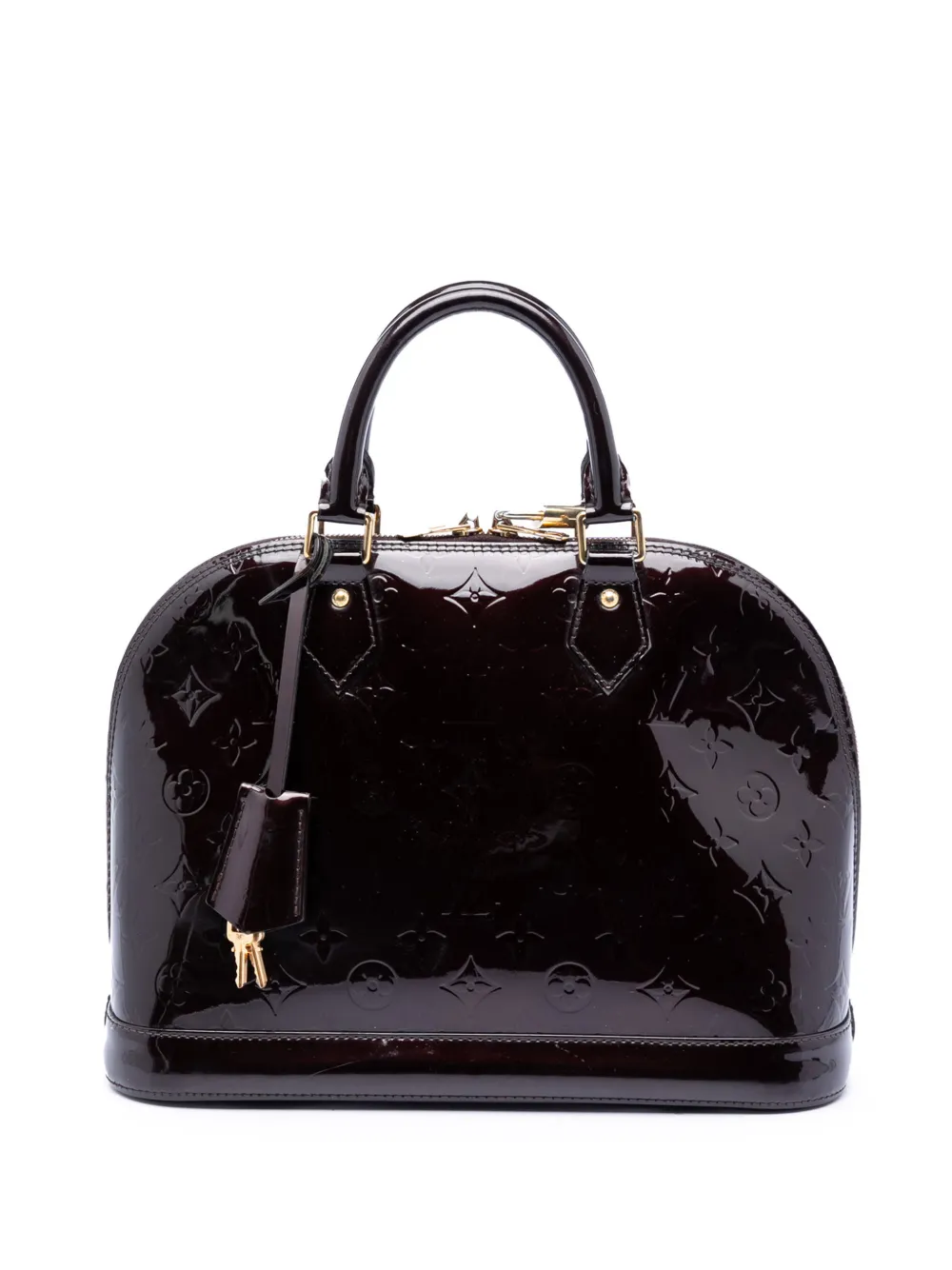 Louis Vuitton Pre-Owned 2000-2025 Monogram Vernis Alma PM handbag - Viola