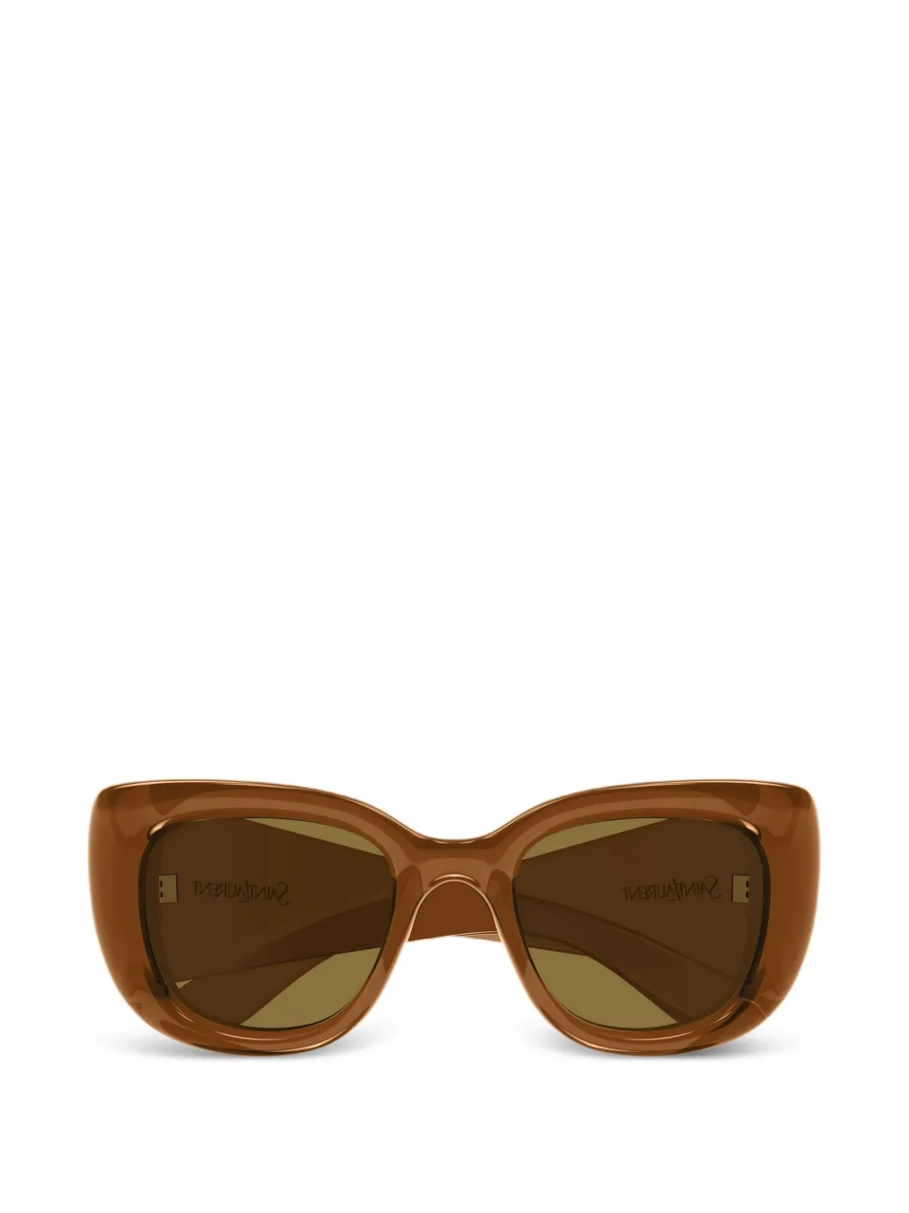 Saint Laurent Eyewear Howl Cat-Eye-Sonnenbrille - Braun