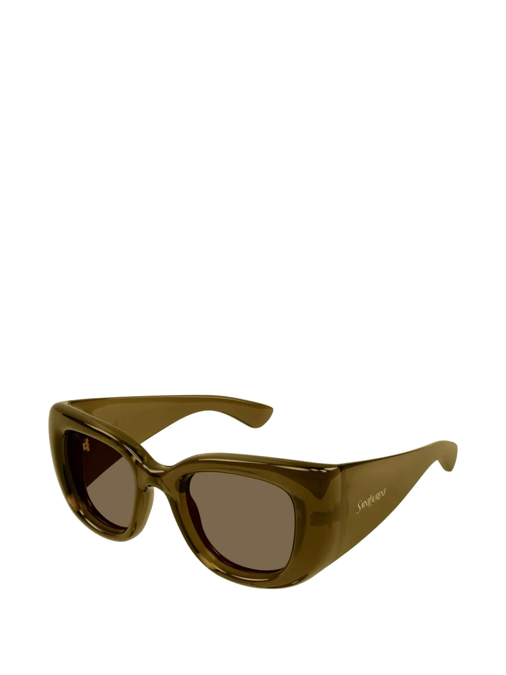 Saint Laurent Eyewear Howl cat-eye zonnebril Groen