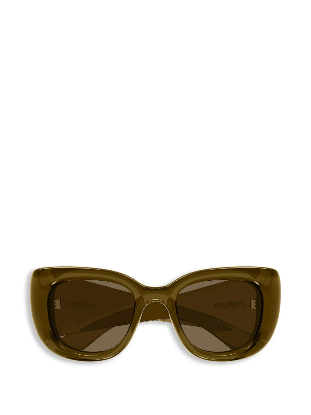 Saint Laurent Eyewear Howl cat-eye sunglasses - Verde