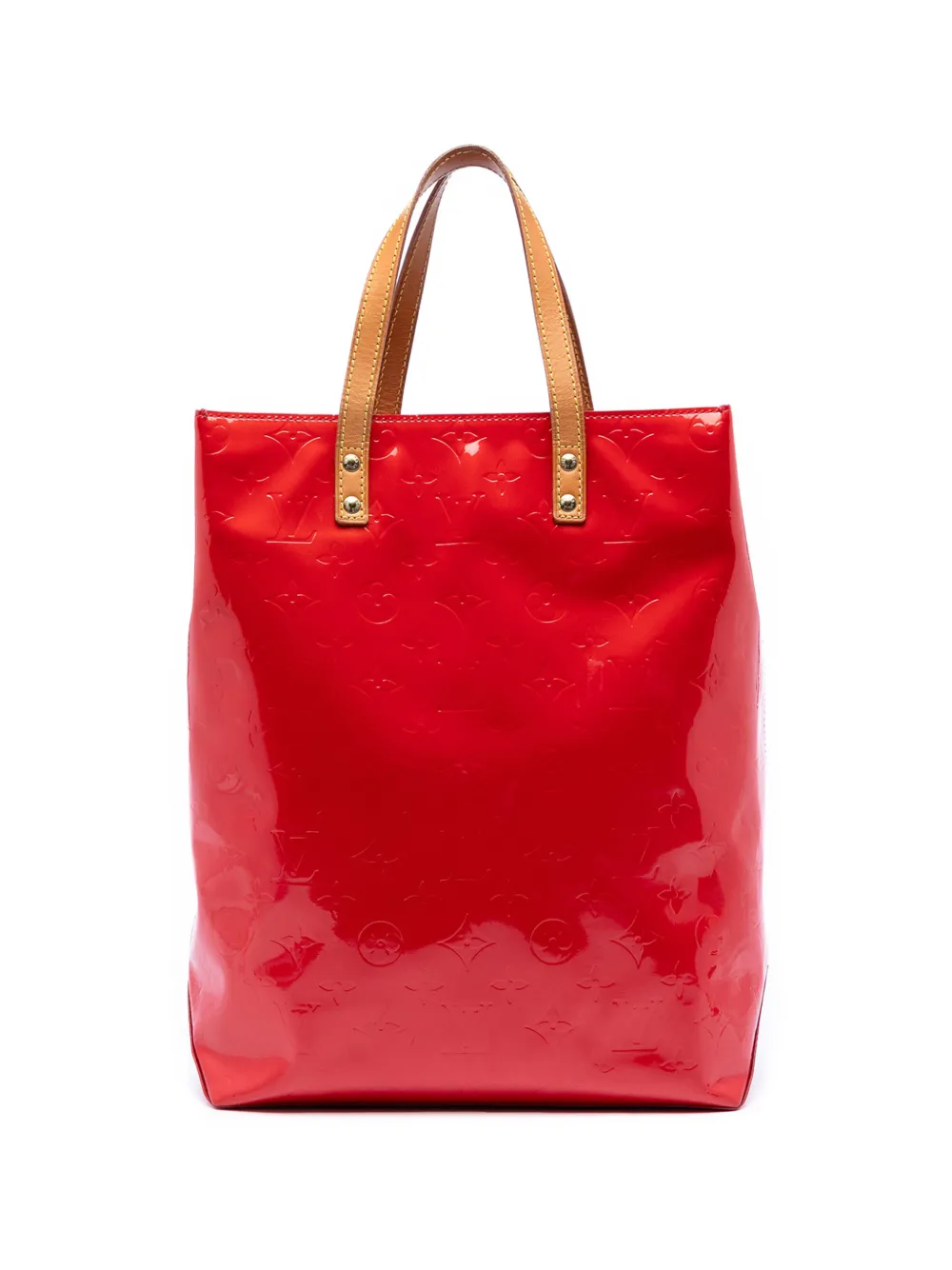 Louis Vuitton Pre-Owned 2001 Monogram Vernis Reade MM tote bag - Red
