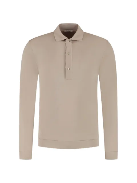 Stefan Brandt long-sleeve polo shirt