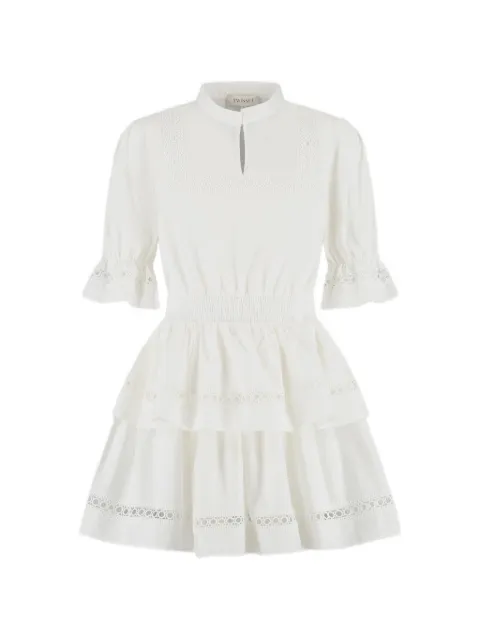 TWINSET Kids logo-detail dress