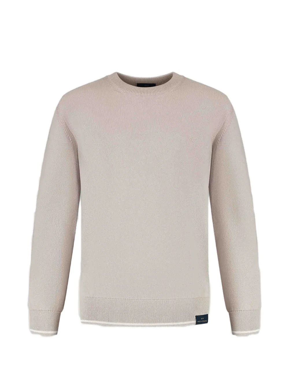 Paul & Shark Junior logo-embroidered sweater - Toni neutri