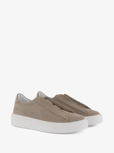 Andrea Montelpare Slip-On-Sneakers aus Wildleder