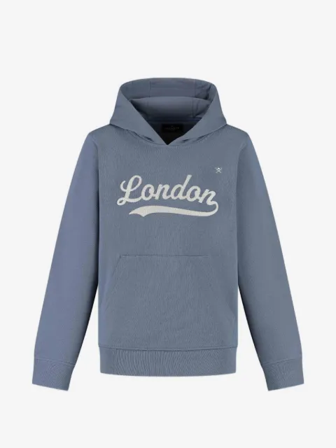 Hackett Kids logo-embroidered hoodie
