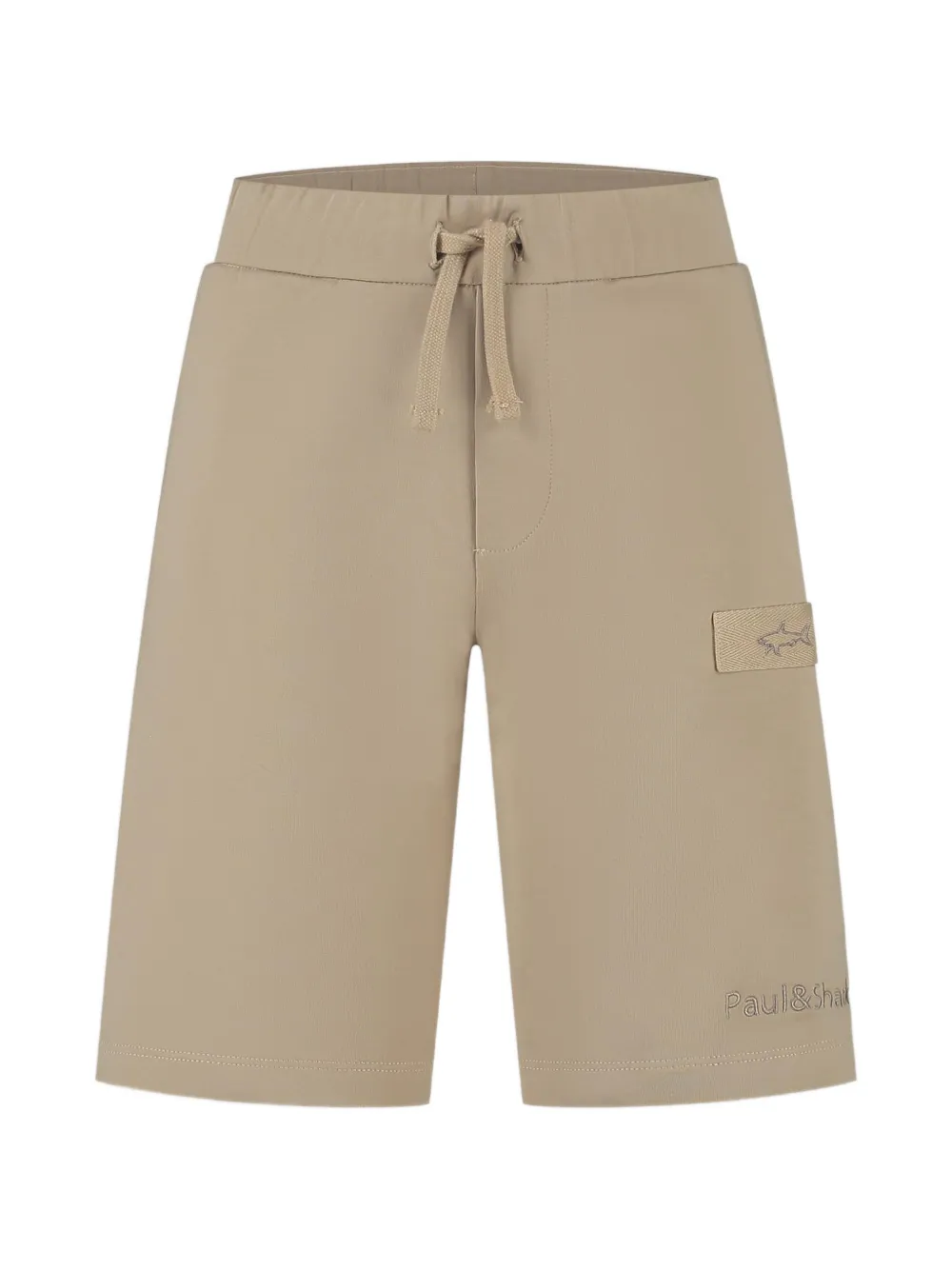 Paul & Shark Junior logo-patch track shorts - Toni neutri