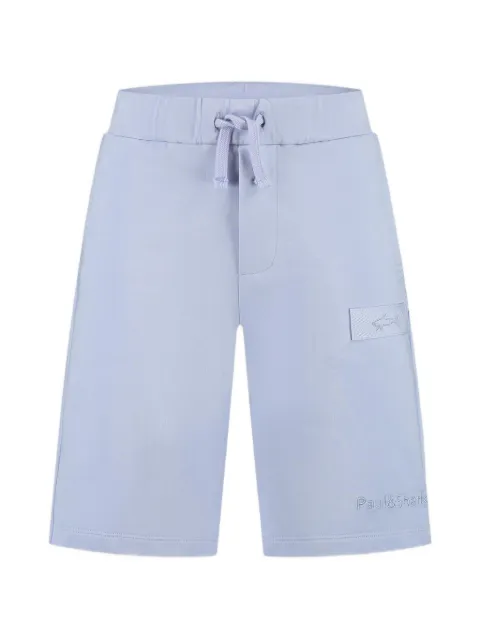Paul & Shark Junior logo-patch track shorts