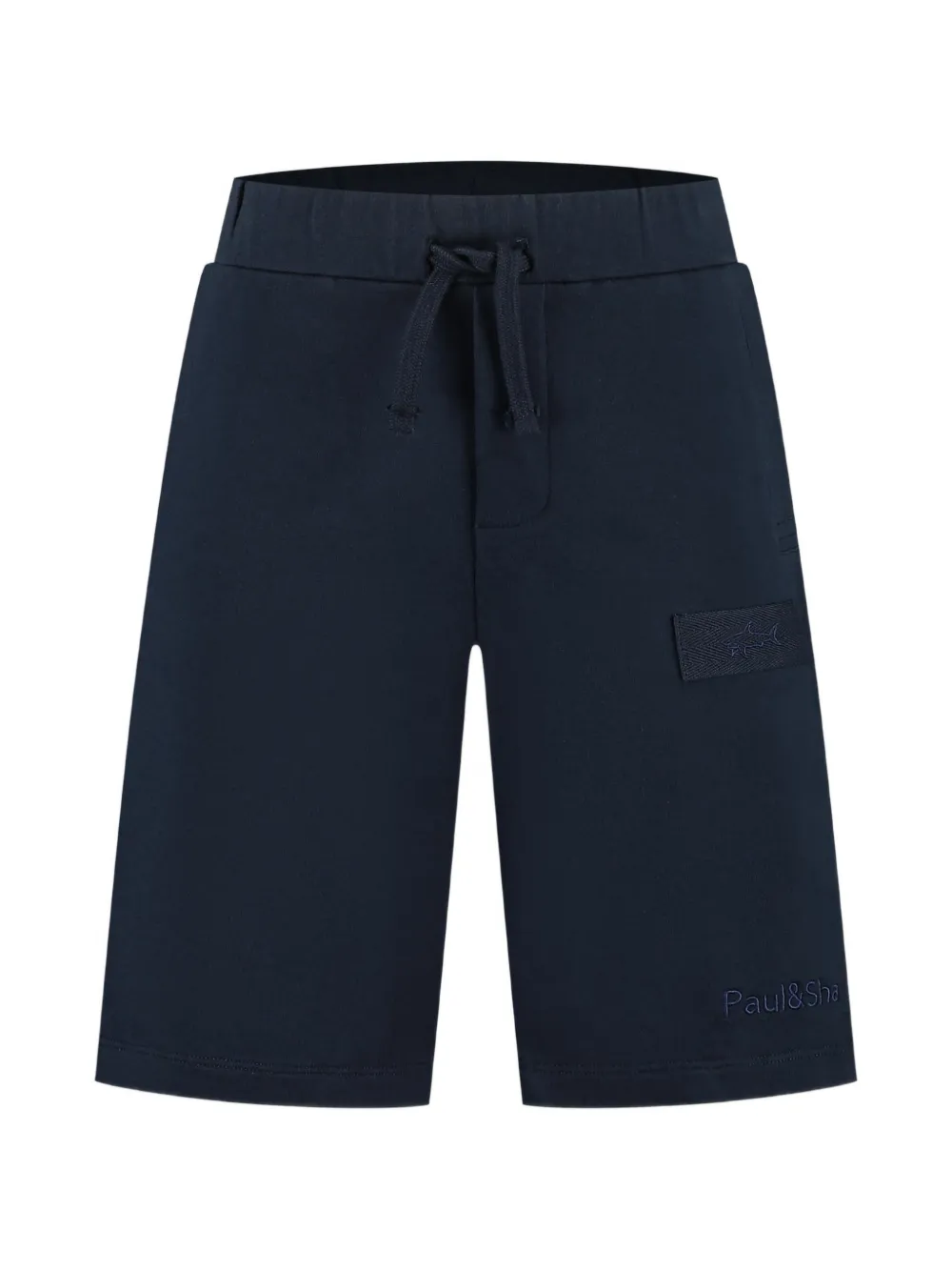 Paul & Shark Junior logo-patch track shorts - Blue