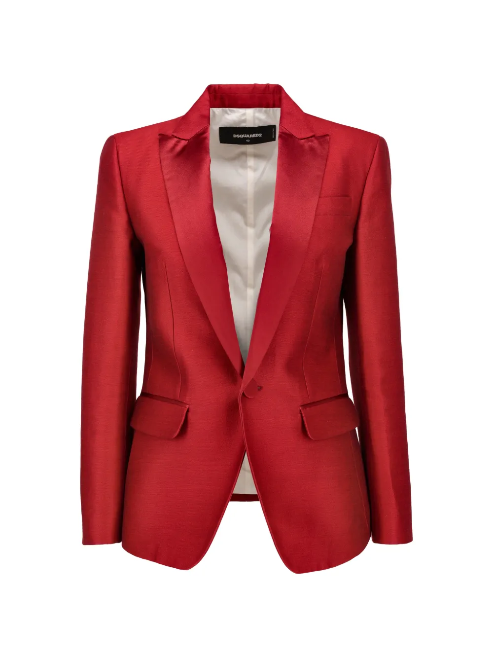 DSQUARED2 peak-lapel single-breasted blazer - Rosso