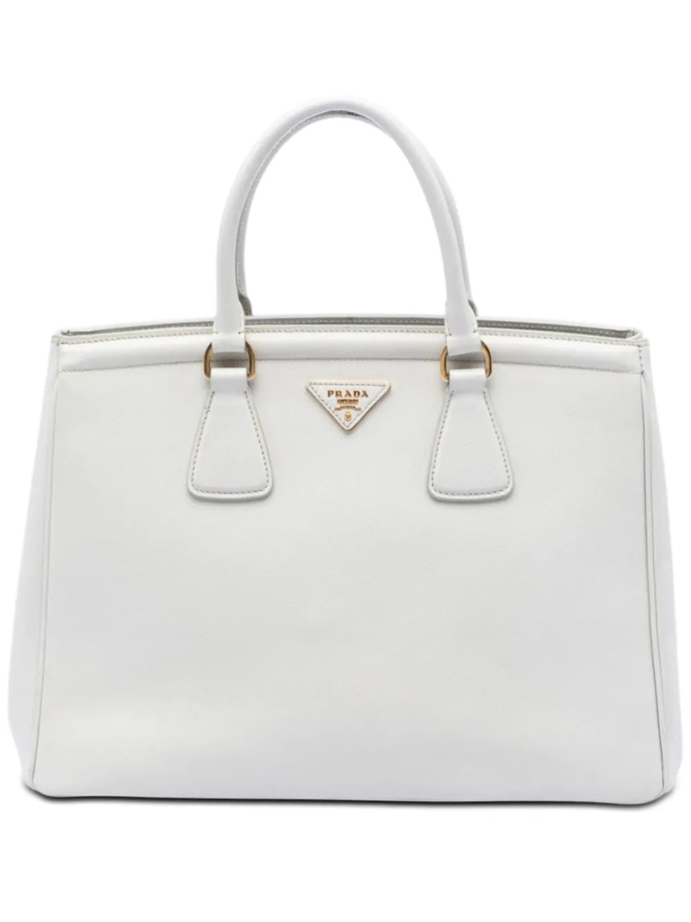 Prada Pre-Owned 2013-2026 Saffiano Lux Parabole tote bag - Bianco