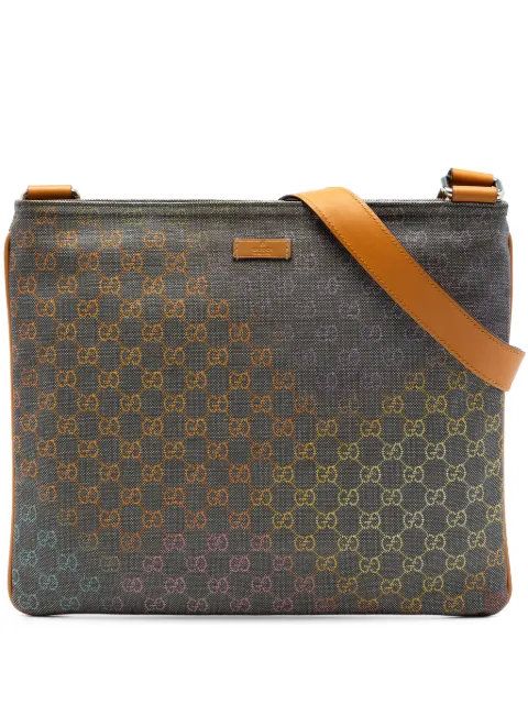 Gucci Pre-Owned 2016-2026 Multicolor GG Supreme crossbody bag