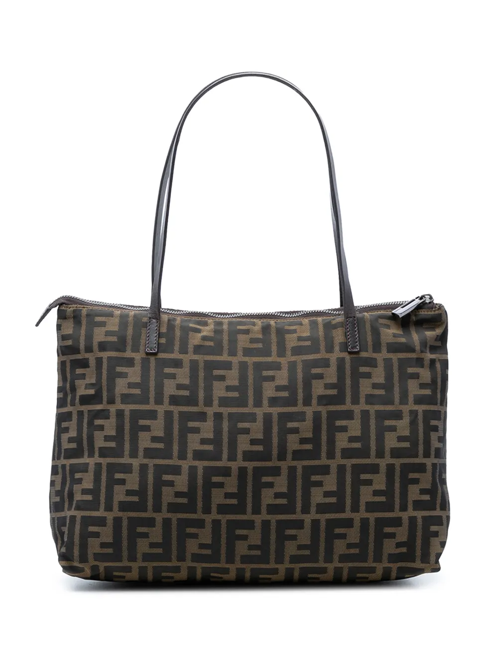 Fendi Pre-Owned 2000-2017 Small Zucca Canvas tote bag - Marrone
