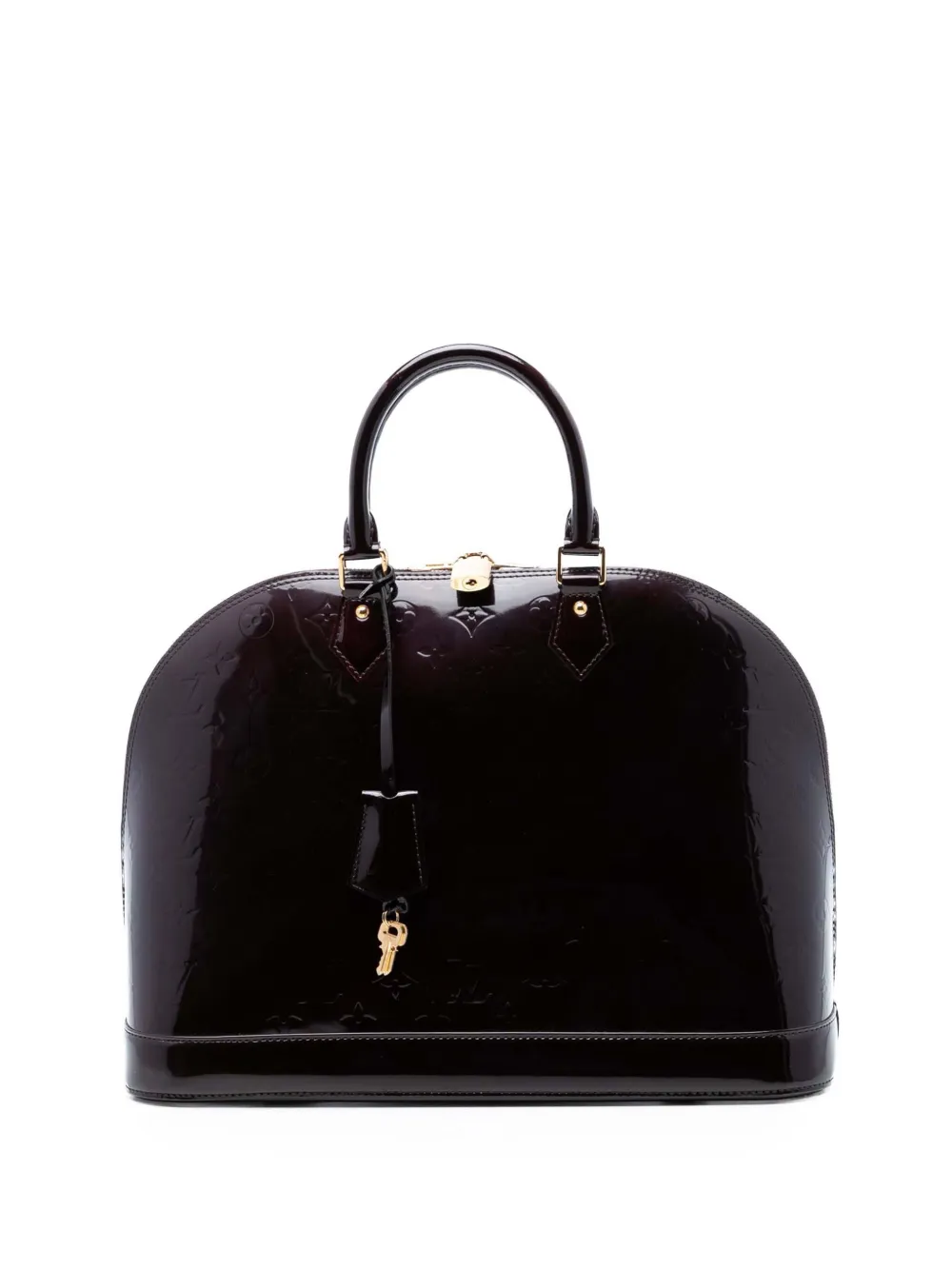 Louis Vuitton Pre-Owned 2010 Monogram Vernis Alma GM handbag - Viola
