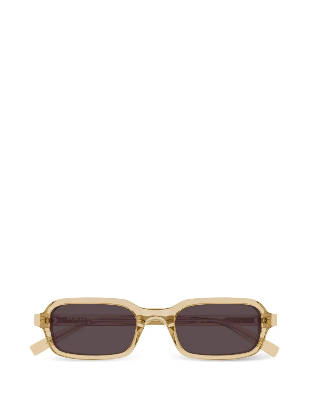 Saint Laurent Eyewear SL 908 rectangle-frame sunglasses - Nude