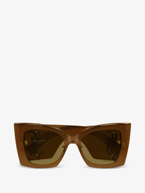 Saint Laurent Eyewear SL M119 Blaze Crystal cat-eye sunglasses