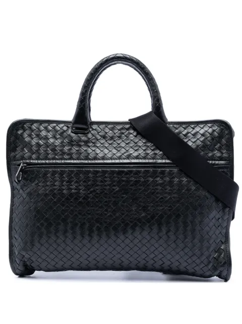 Bottega Veneta Pre-Owned 2012-2026 Intrecciato Aktentasche aus Nappaleder