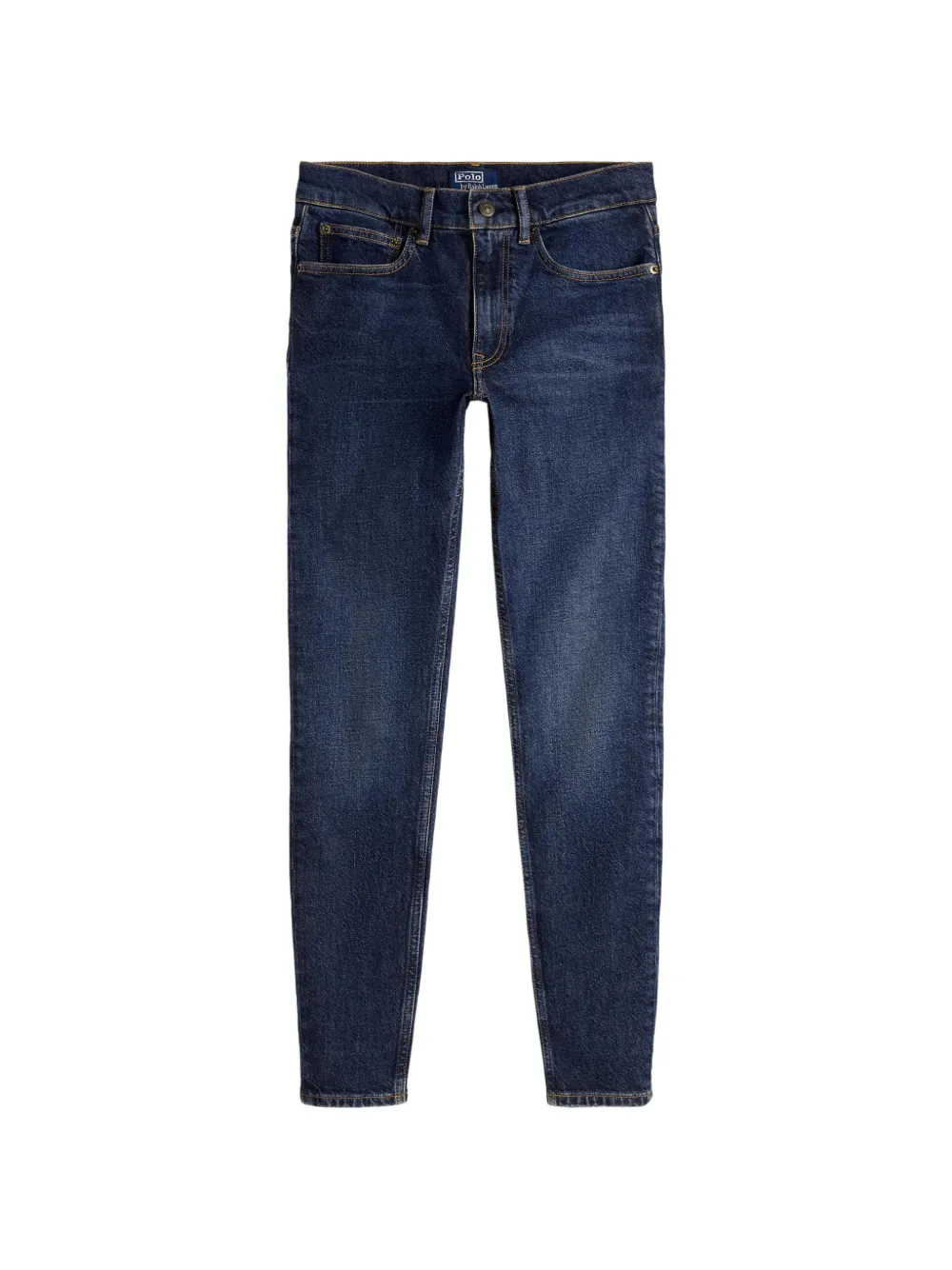 Polo Ralph Lauren contrast-stitching skinny jeans - Blu