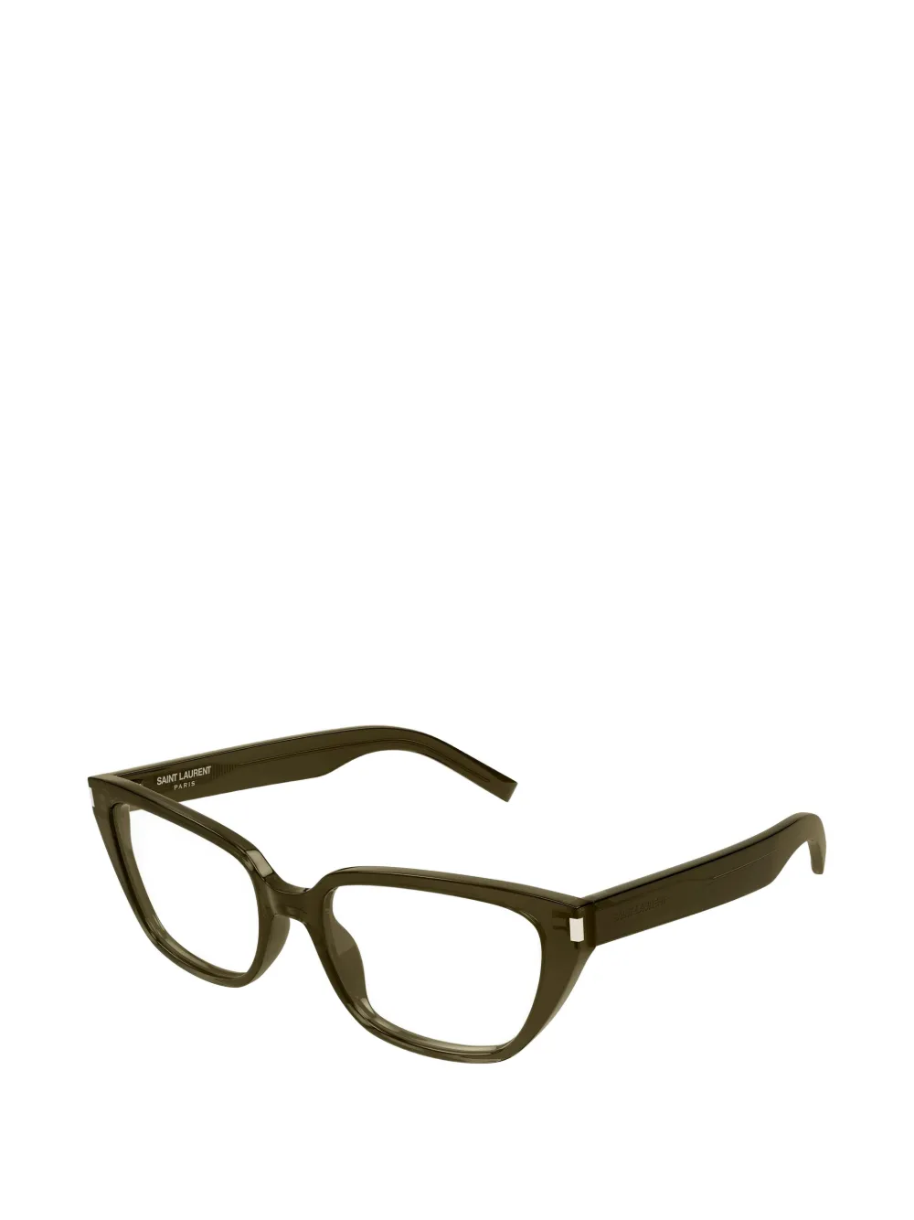 Saint Laurent Eyewear SL896 bril met cat-eye montuur Groen