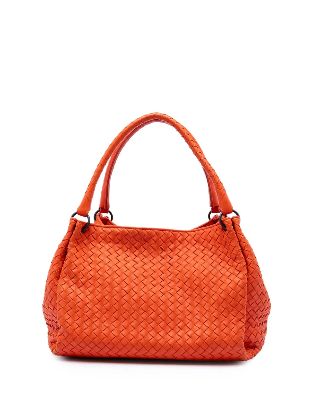 Bottega Veneta Pre-Owned 2012-2026 Nappa Intrecciato Parachute tote bag - Arancione