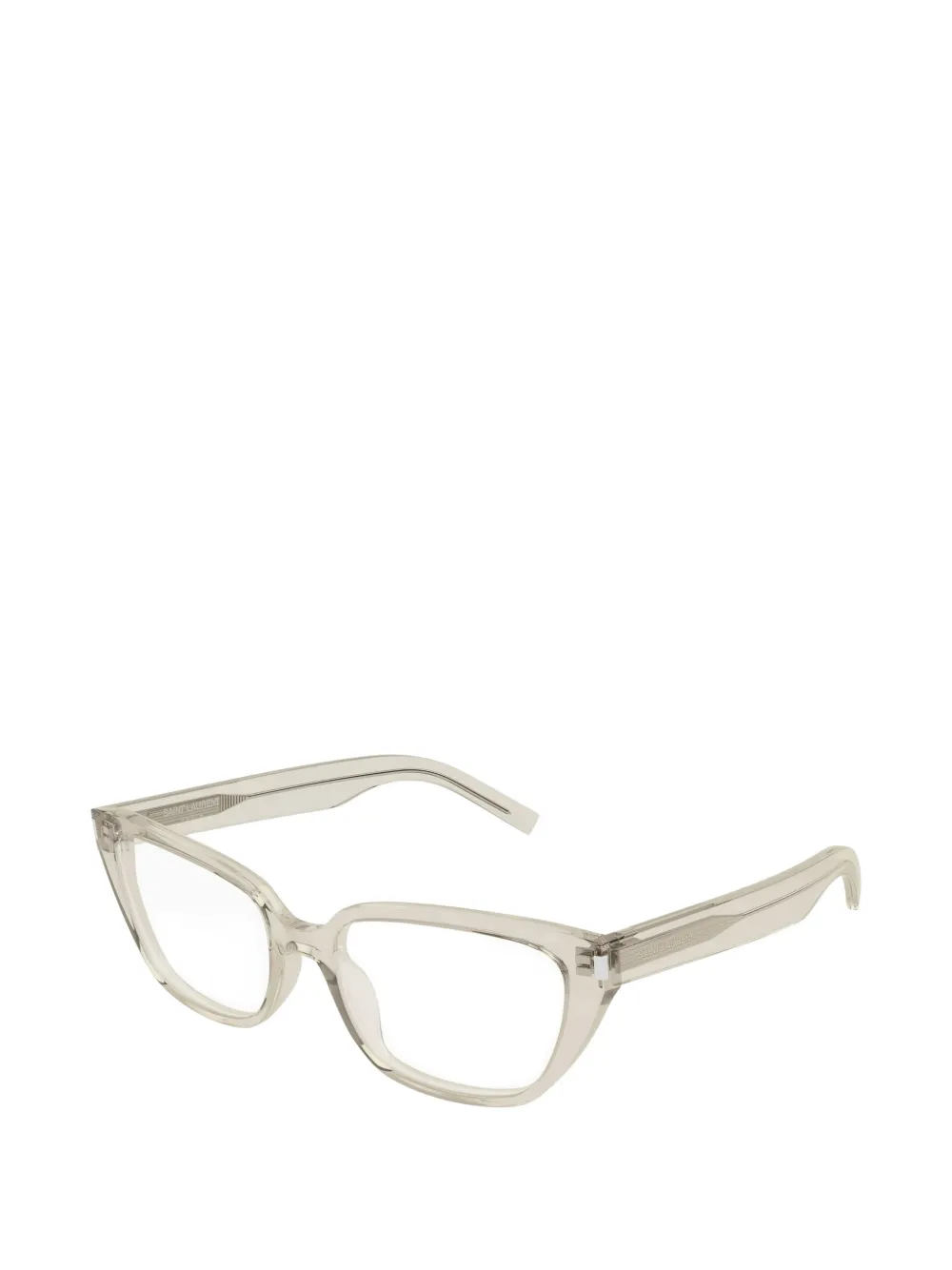 Saint Laurent Eyewear Bril met cat-eye montuur Grijs