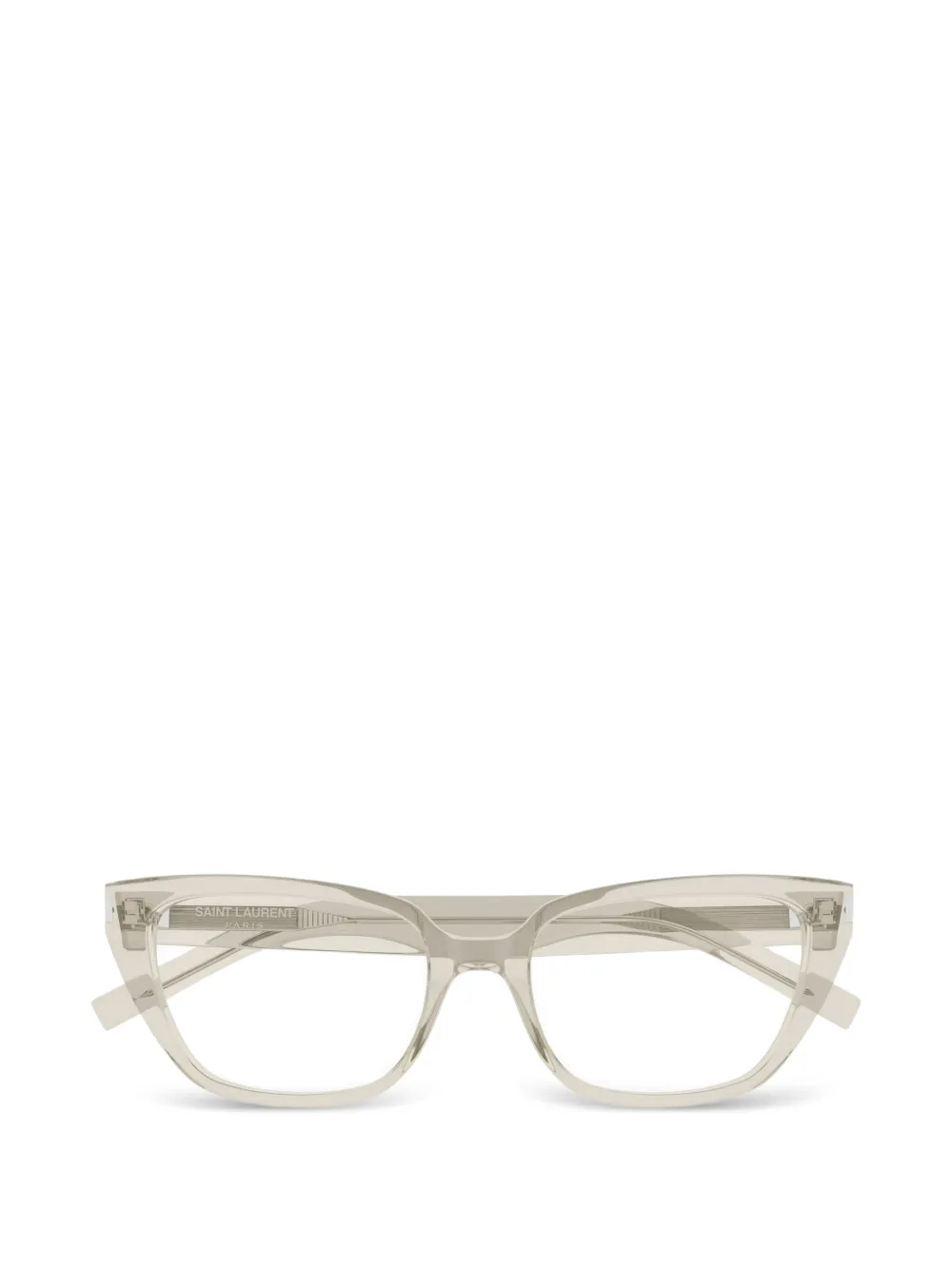 Saint Laurent Eyewear Occhiali cat-eye - Grigio