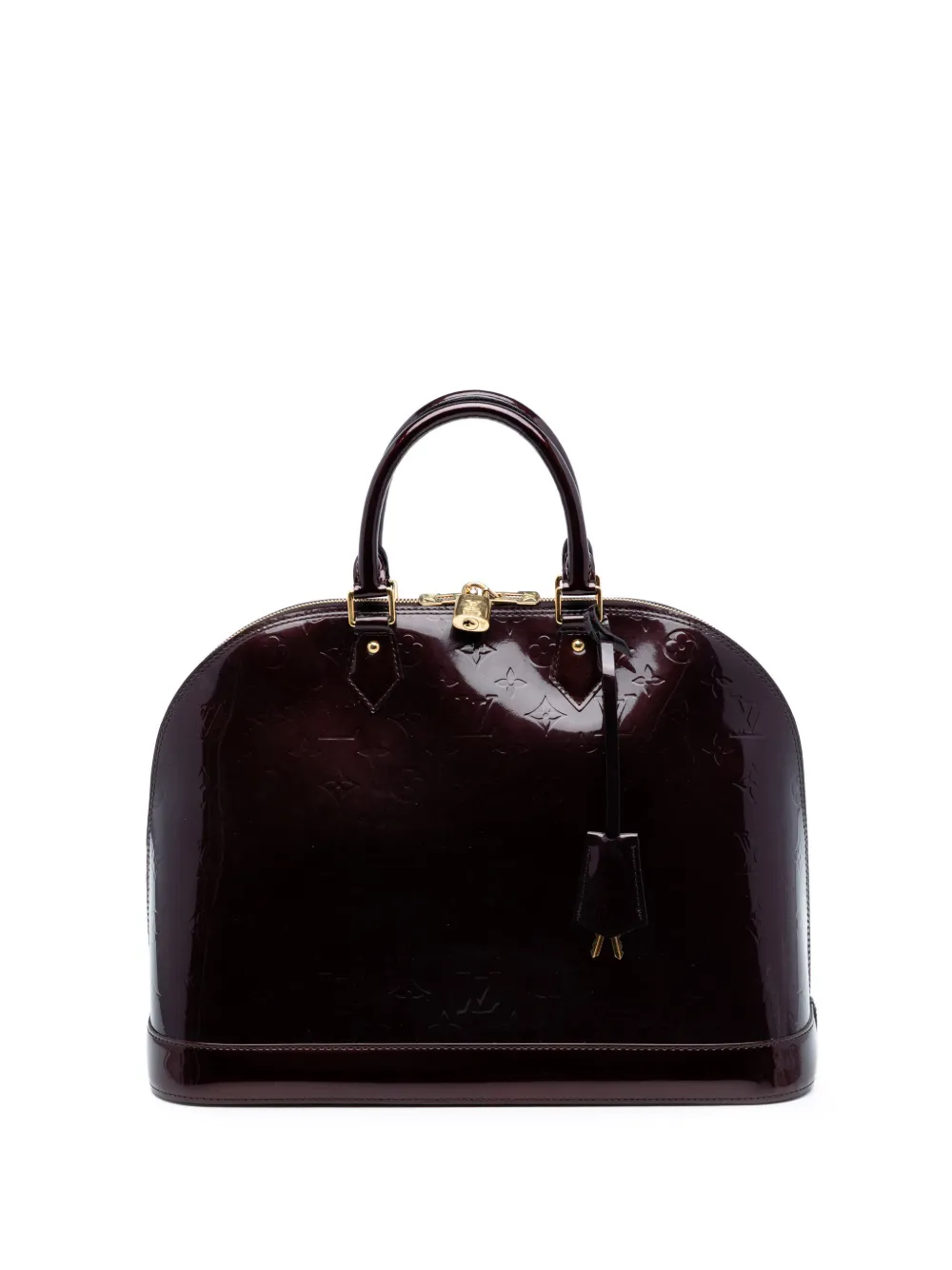 Louis Vuitton Pre-Owned 2012 Monogram Vernis Alma GM handbag - Viola