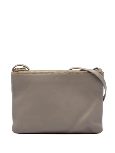 Celine Pre-Owned 2016 große Trio Umhängetasche aus Lammleder