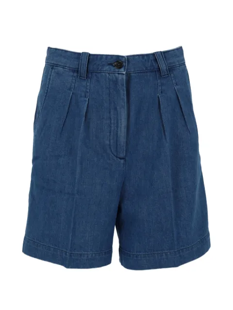 A.P.C. Nola pleated-design shorts