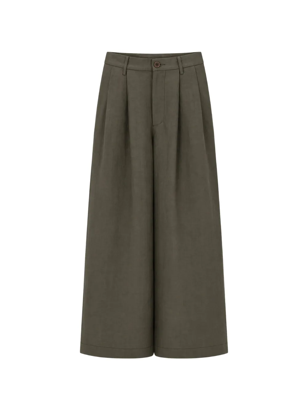 Uma Wang button-fastening trousers - Verde