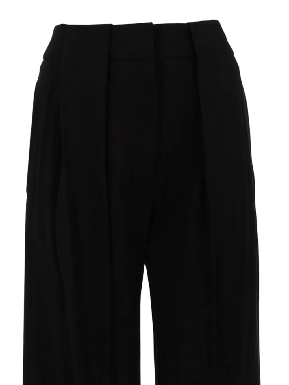 PT Torino Pantalon met wijde pijpen Zwart