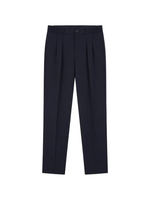 Tagliatore pleated elasticated-waistband trousers