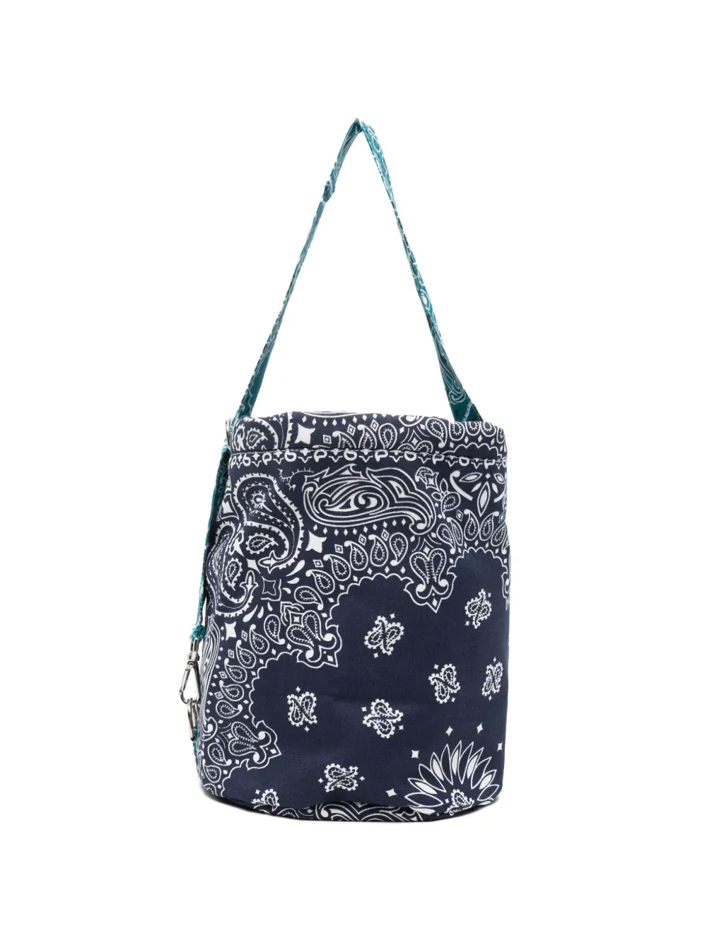 Call It By Your Name bandana-print shoulder bag - Blu