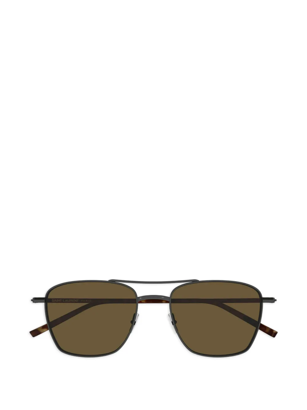 Saint Laurent pilot-frame sunglasses - Braun