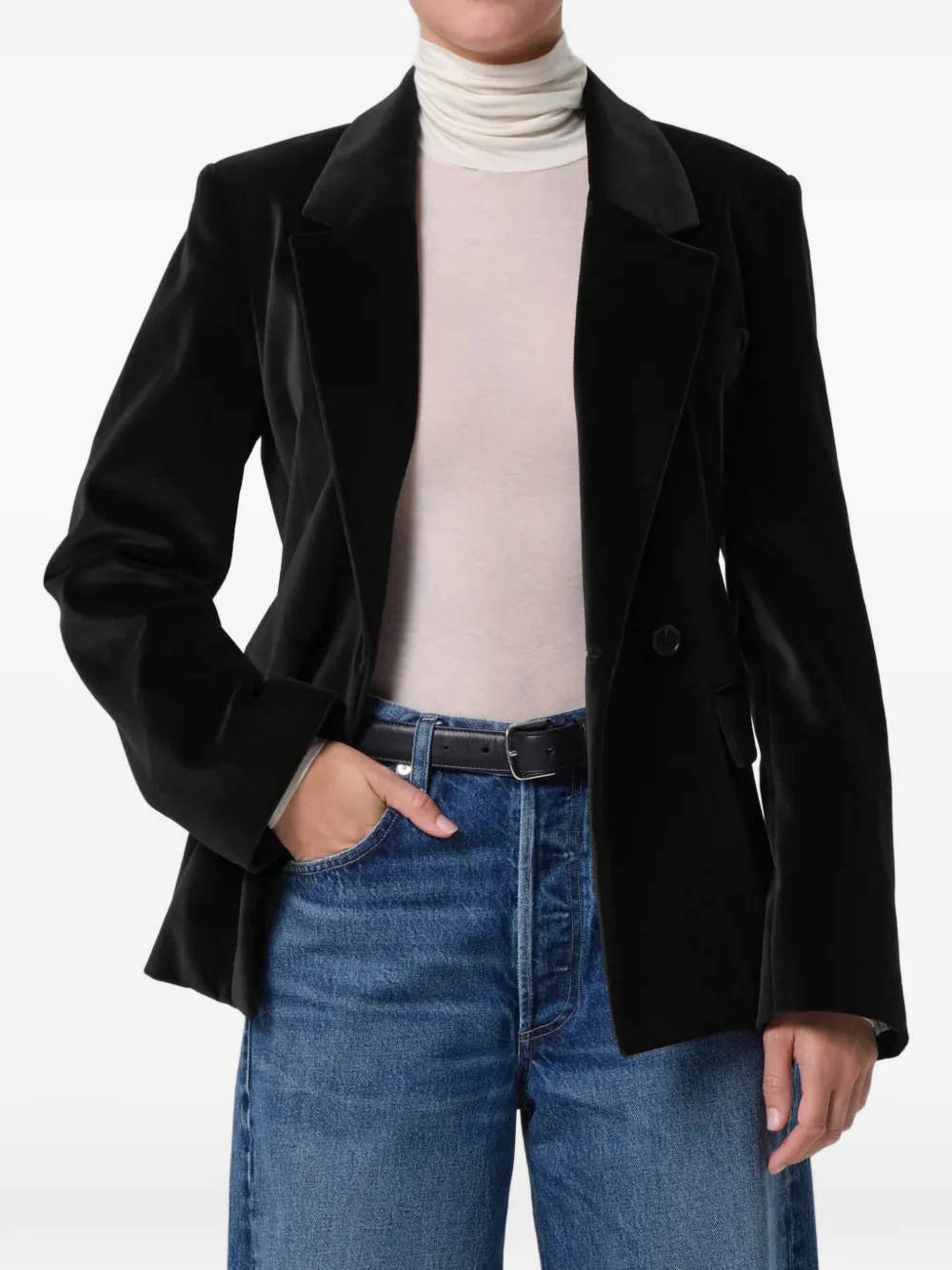 Citizens of Humanity Mattheau velvet blazer - Nero