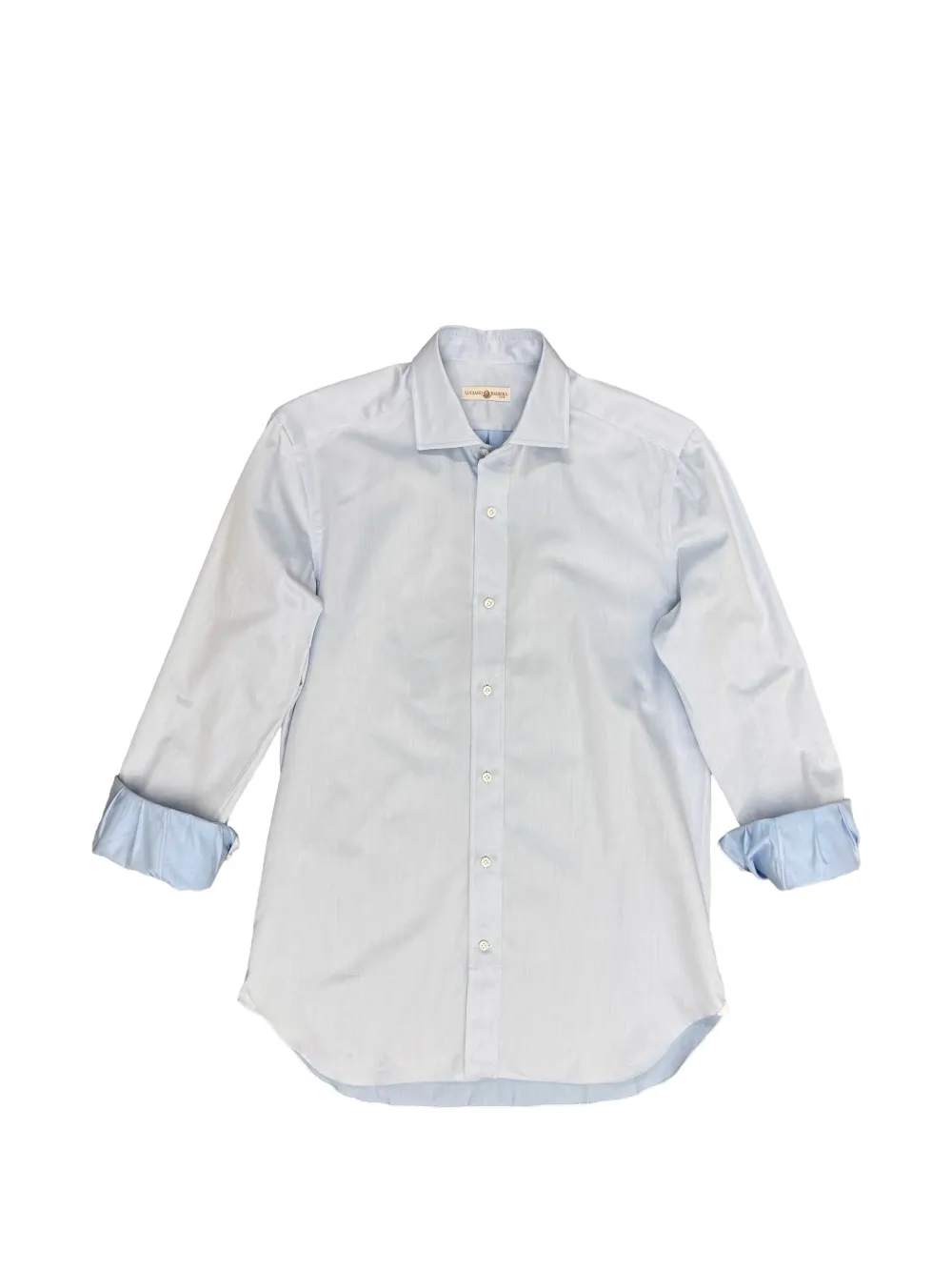 Luciano Barbera cotton shirt - Blu