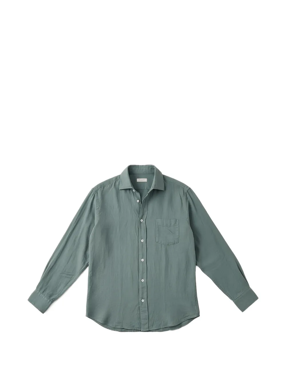 Hartford Paul Linen Shirt In Green