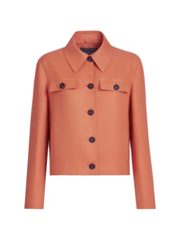 Brunello Cucinelli リネンジャケット | オレンジ | FARFETCH JP