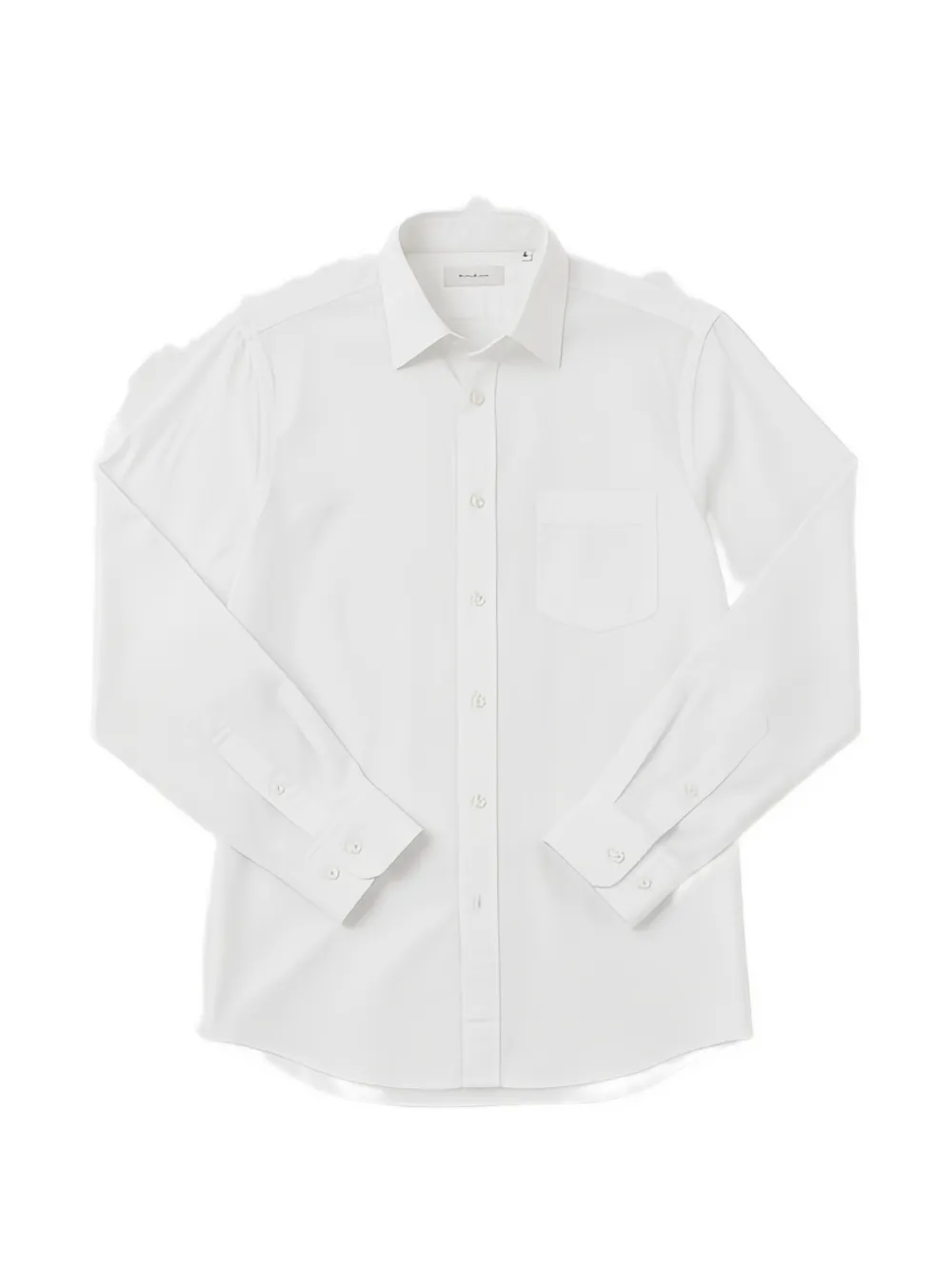 Hartford Paul Cotton Twill Shirt In White