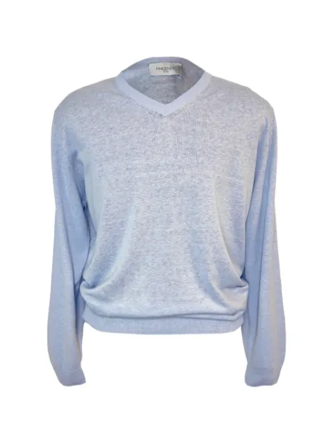 Piacenza 1733 fine-knit V-neck sweater