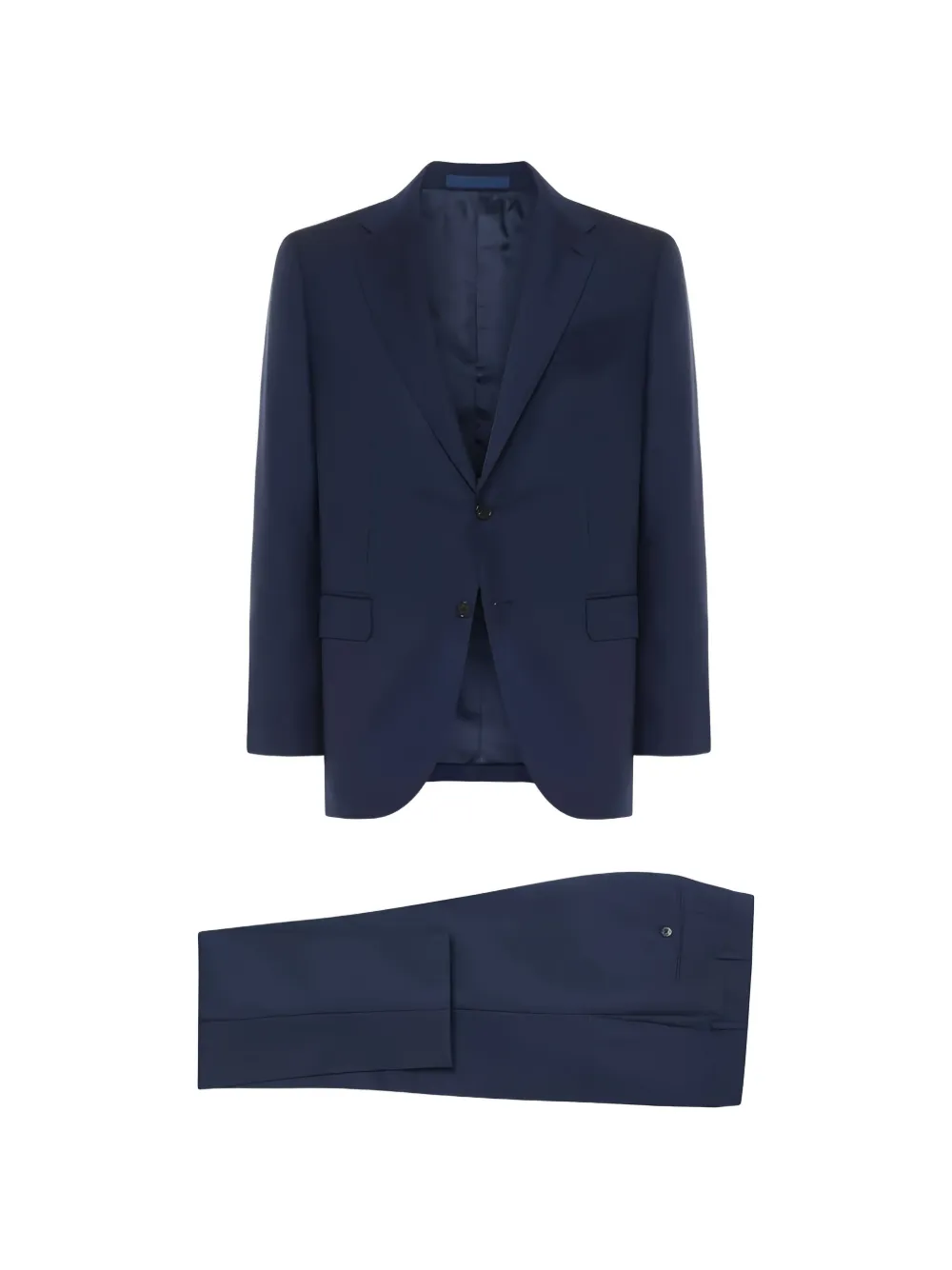 Caruso Aida single-breasted two-piece suit - Blu