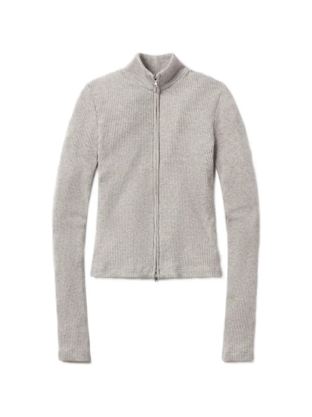 Citizens of Humanity ribbed-knit zip-up cardigan - Grigio