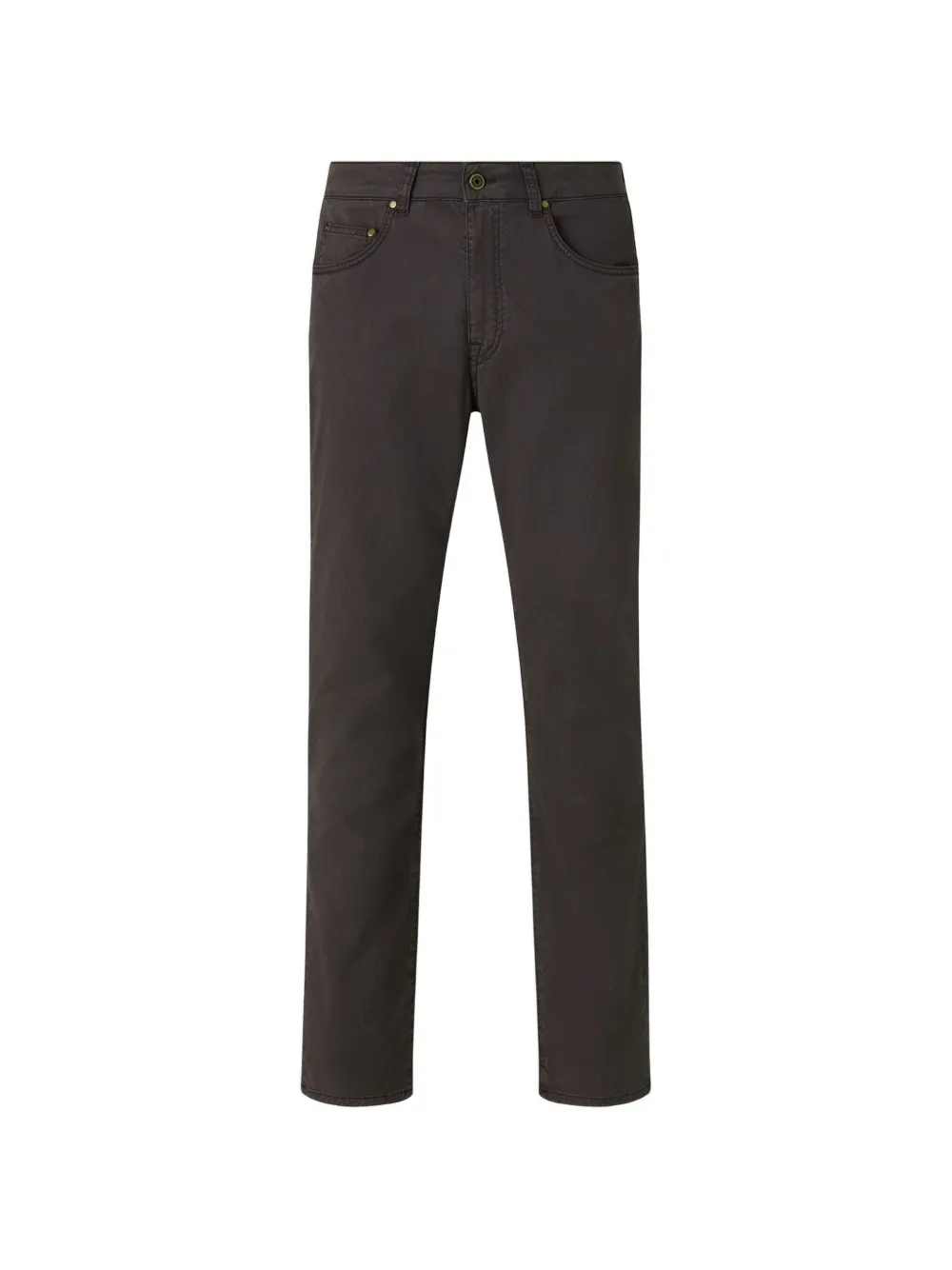 Boglioli garment-dyed five-pocket trousers - Marrone