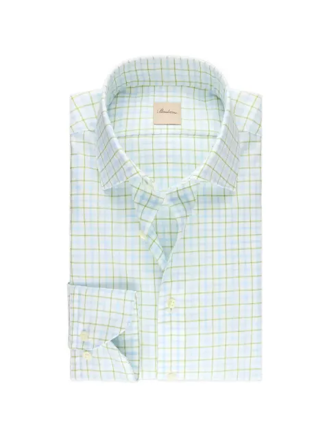 Stenströms checked oxford shirt