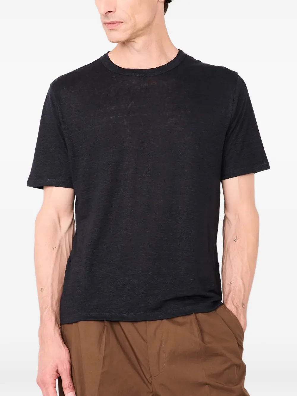 Officine Generale crewneck T-shirt - Nero